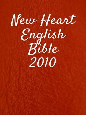 cover image of New Heart English Bible 2010